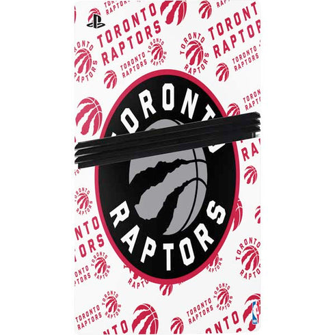 NBA Toronto Raptors Logo Blast PS5 Pro Console Skin